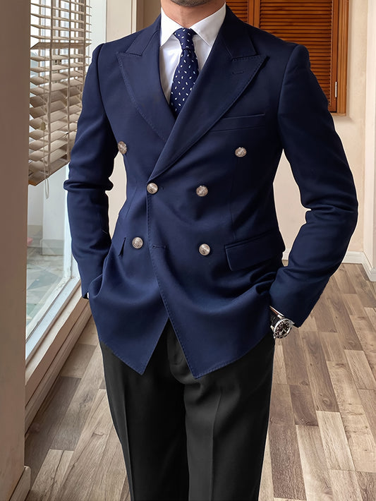 Blazer Trespassado Masculino - Estilo Britânico - Keiz Store 